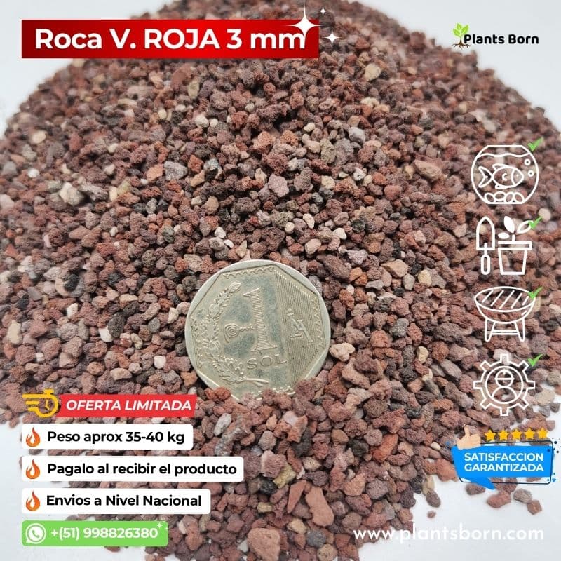 Compra Exclusiva en Perú Fotos de Roca Volcánica Roja para tu Colección